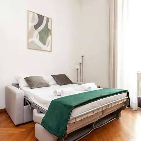Bilocale Con Wifi In Palazzo Storico, A 5 Minuti Dal Duomo Zona San Babila - Tribunale